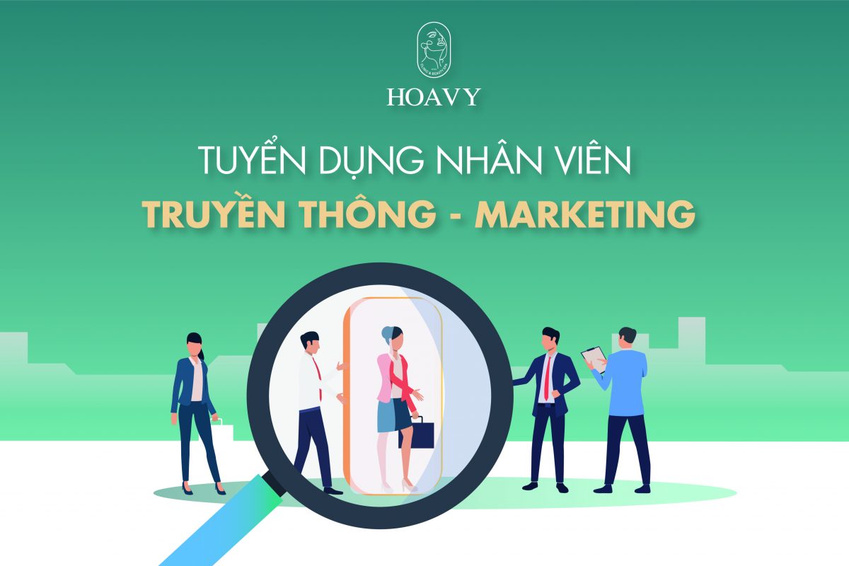 Tuyển dụng Team Marketing tại thẩm mỹ Hoa Vy ở Hải Phòng 1 tuyen dung team marketing