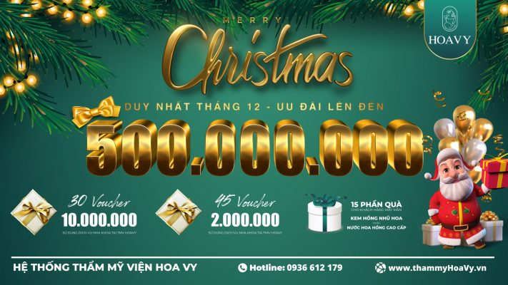 chuong trinh chao don Noel 2020 hoavy spa