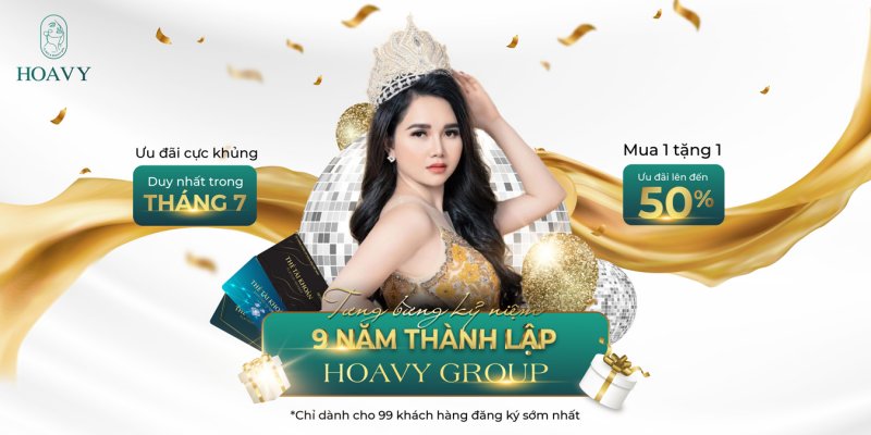 Thẩm mỹ viện Hoa Vy thẩm mỹ viện số 1 Hải Phòng