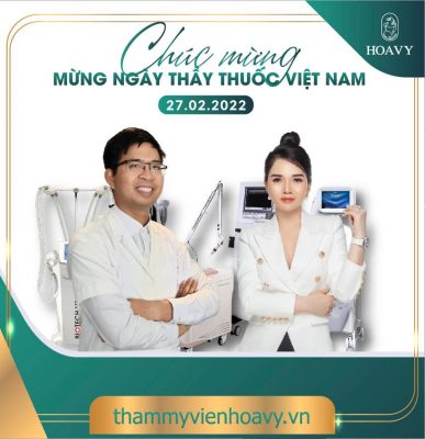 thẩm mỹ viện Hoa vy chúc mừng ngày thầy thuốc việt nam tại hải phòng 27 2