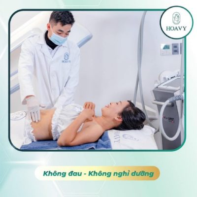 Khách hàng có thể tiếp tục sinh hoạt, làm việc sau khi áp dụng công nghệ giảm béo 