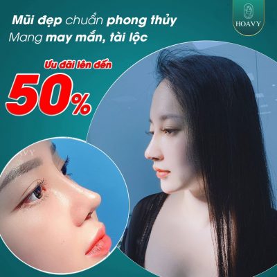 Nâng mũi sụn Nano sinh học tại Thẩm Mỹ Viện Hoa Vy