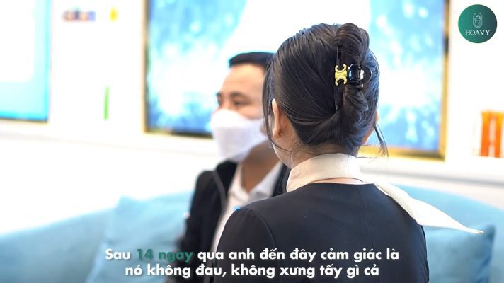 Thẩm mỹ viện Hoavy phỏng vấn khách hàng điều trị hôi nách