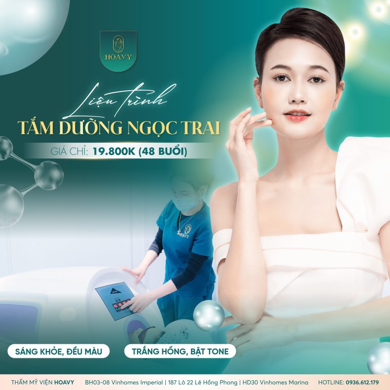 ưu đãi tắm dưỡng thẩm mỹ viện hoavy kỷ niệm 10 năm thành lập