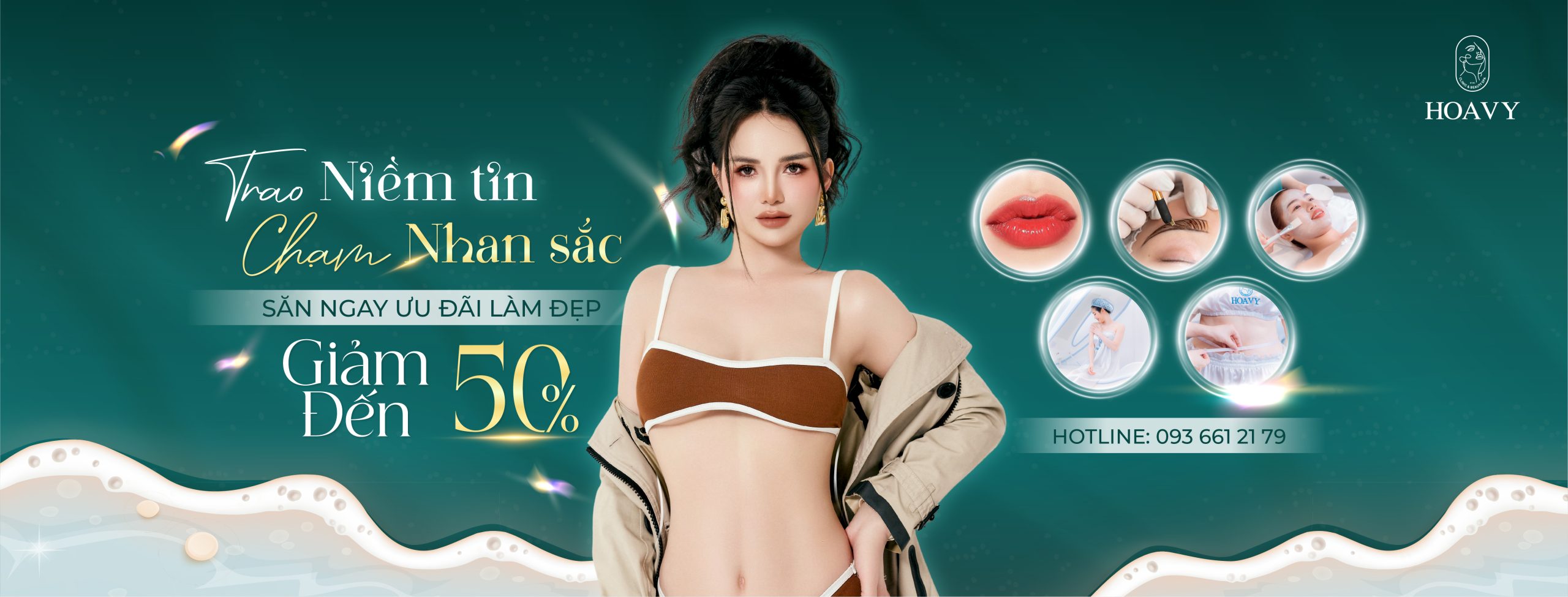 Thẩm mỹ viện Hoavy Hải Phòng giảm giá khuyến mãi lớn