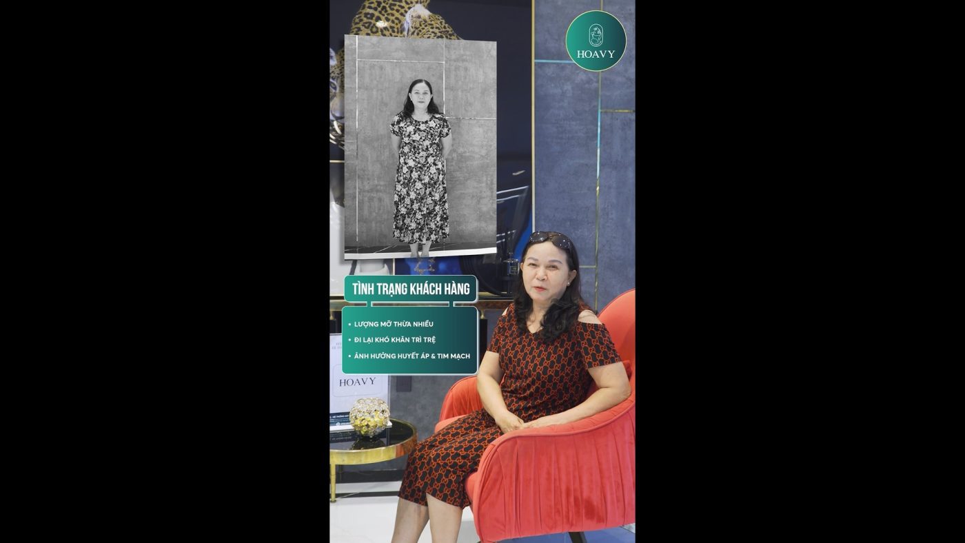 Dịch vụ giảm béo cho người trung niên tại Thẩm mỹ viện Hoavy Hải Phòng