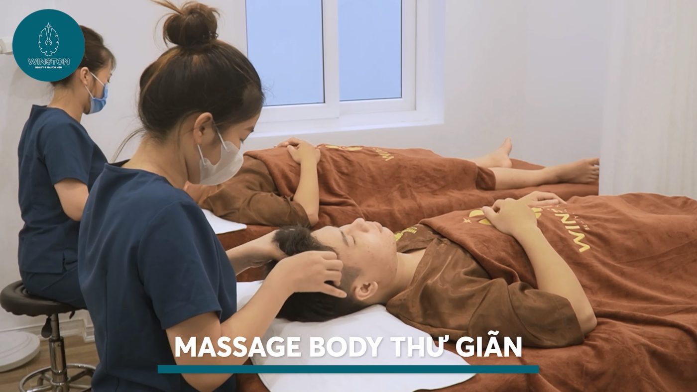 MASSAGE BODY toàn thân tại viện thẩm mỹ Nam Winston Hải Phòng