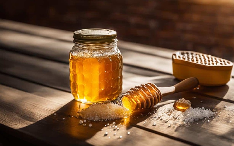 lam trang da bang mat ong va muoi