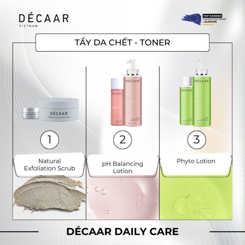 Gel rửa mặt Décaar thanh lọc da, hỗ trợ giảm mụn