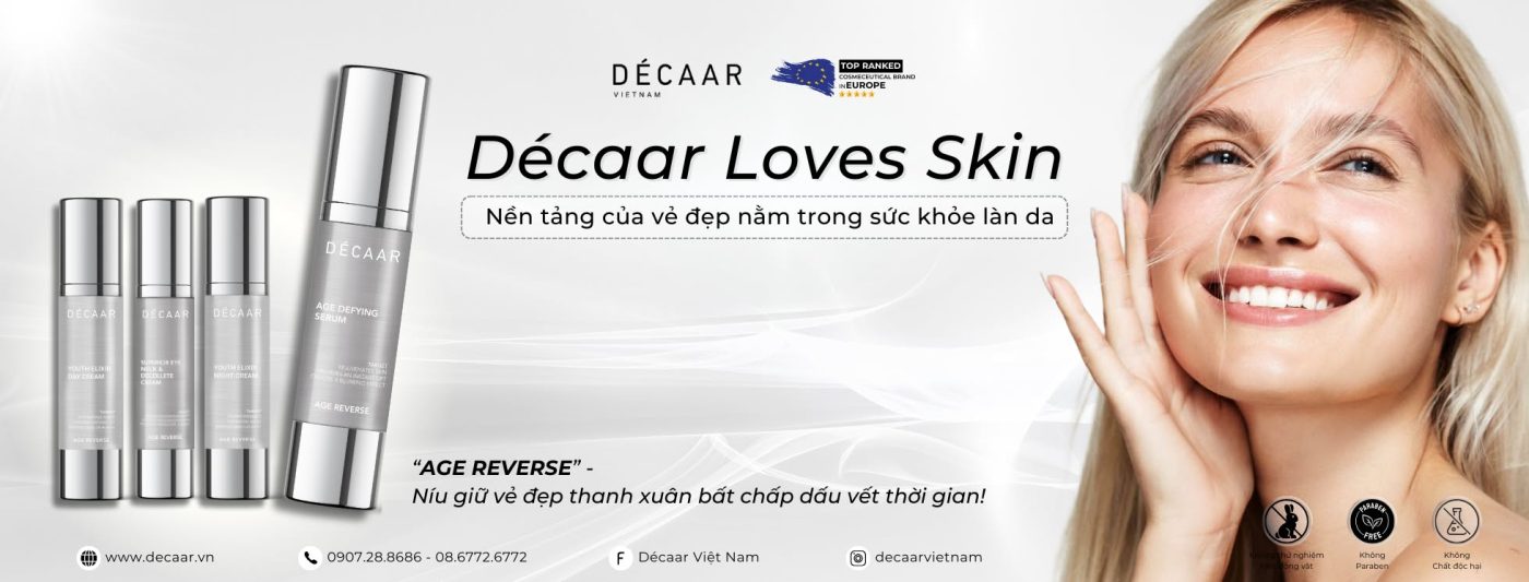 CHĂM SÓC DA HÀNG NGÀY CHO DA DẦU MỤN VỚI BỘ SẢN PHẨM DÉCAAR 9 Thương hiệu có mặt tại hơn 30 quốc gia, được hơn 10.000 phòng khám và thẩm mỹ viện tin dùng trên toàn cầu.
