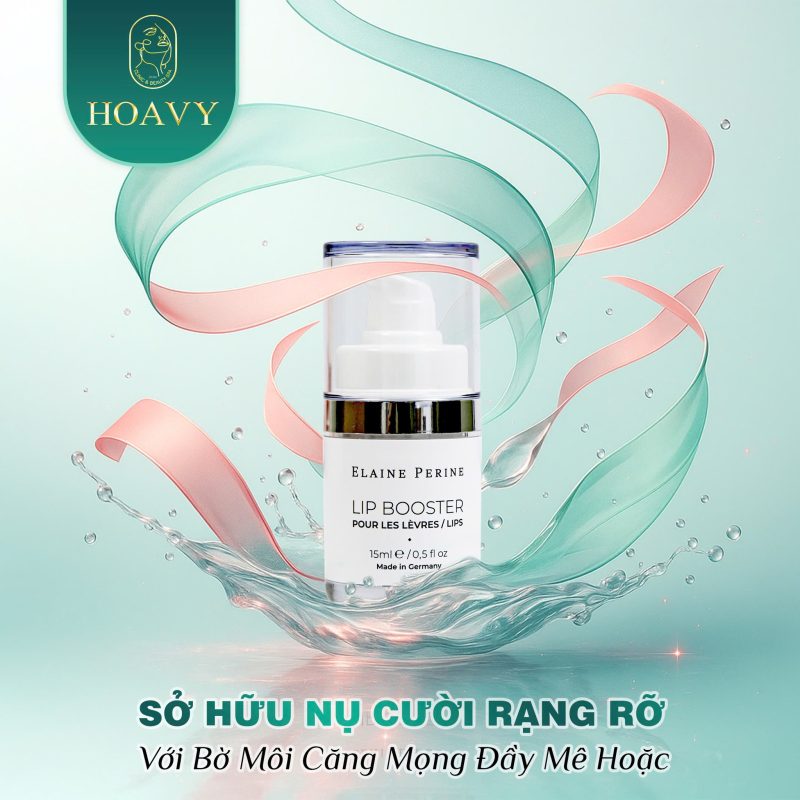 Kem dưỡng môi Elaine Perine Lip Booster Cream được TMV HoaVy cung cấp độc quyền – dưỡng môi căng mọng, mềm mịn sau cấy môi.